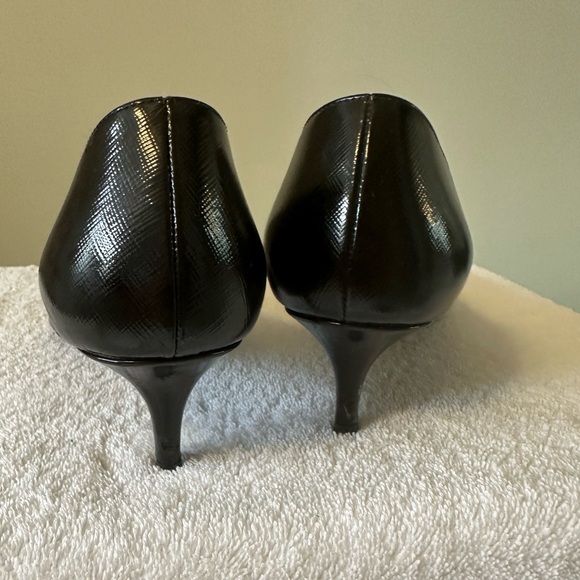 Prada Black Pointed Toe Heels - Picture 6 of 11